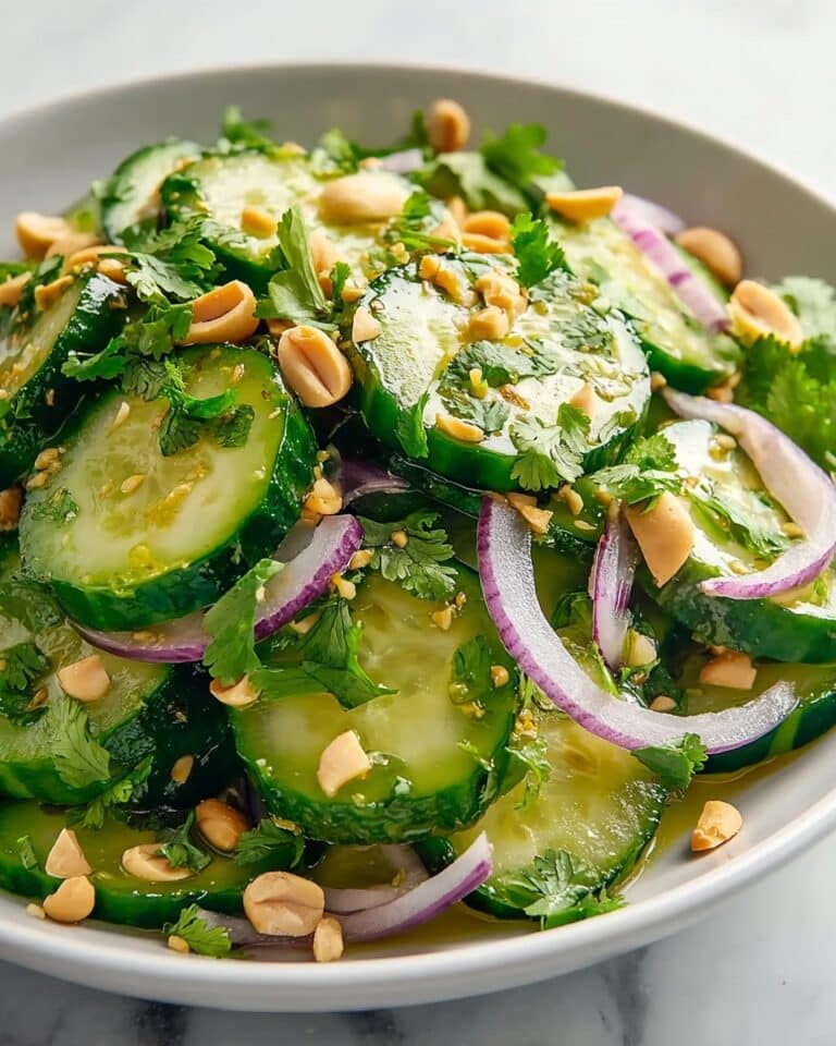Juicy Thai Cucumber Salad Recipe