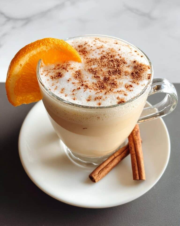 Orange Cinnamon Milk Tea Recipe
