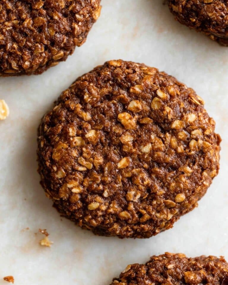 Healthy Gingerbread Oatmeal Breakfast Cookies Recipe