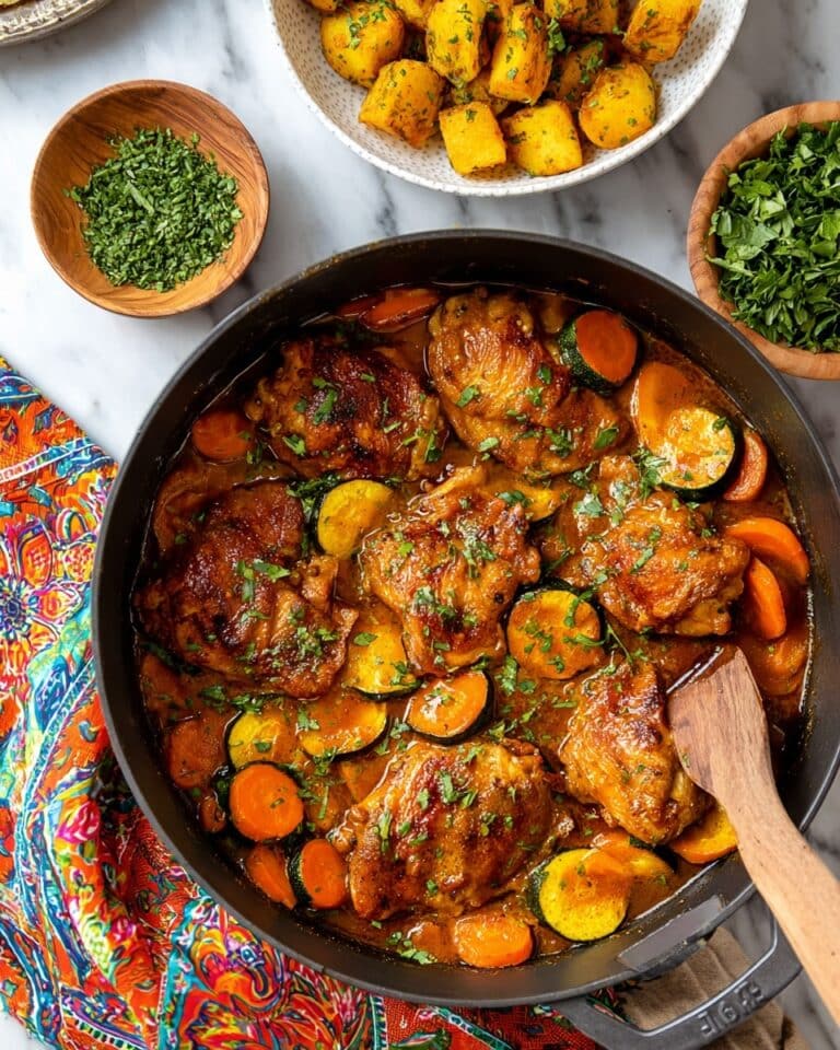 Moroccan Chicken Casserole Recipe