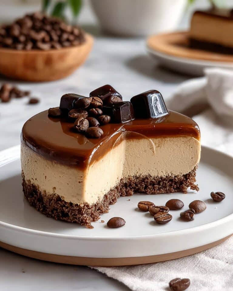 Coffee Brownie Cheesecake Delight Recipe