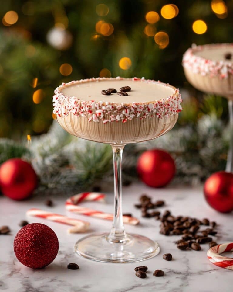 Peppermint Espresso Martinis Recipe