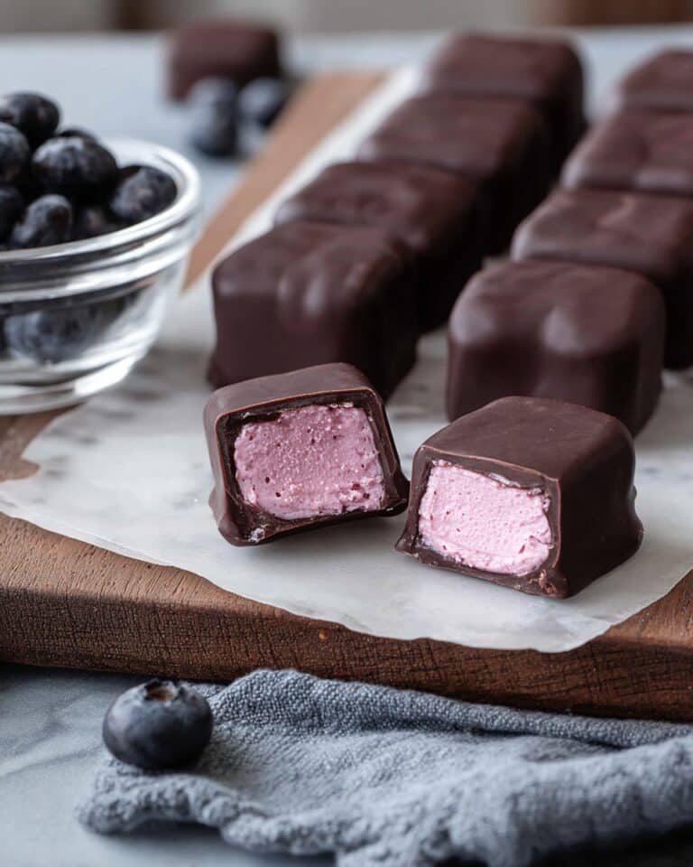 Blueberry Buttercream Chocolates Recipe
