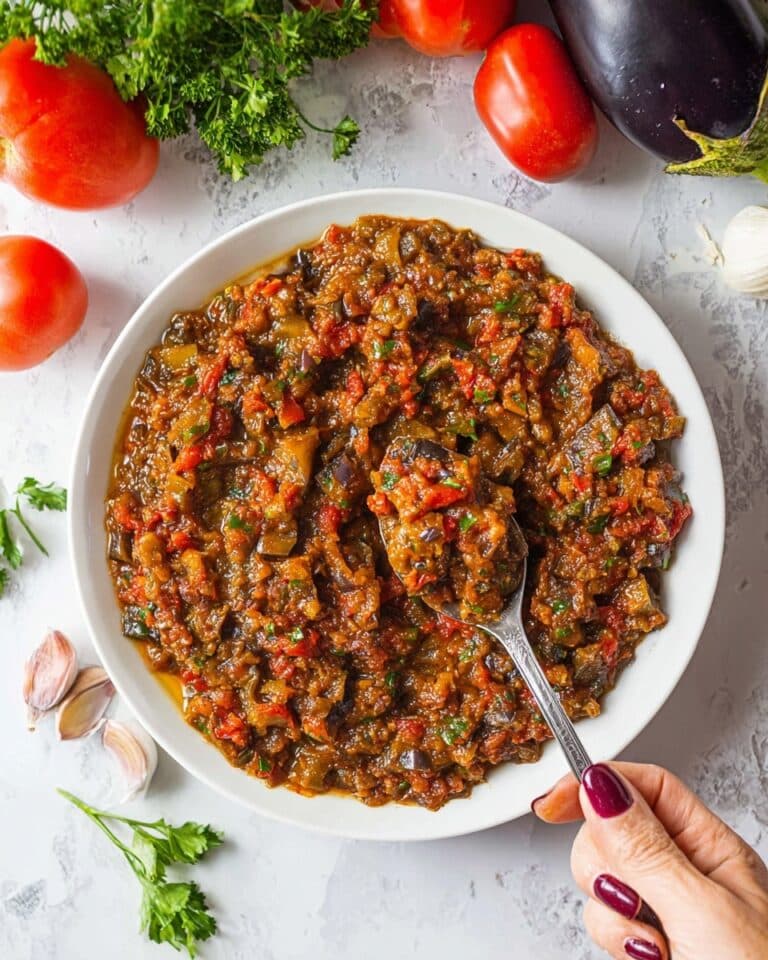 Zaalouk (Moroccan Eggplant Dip) Recipe