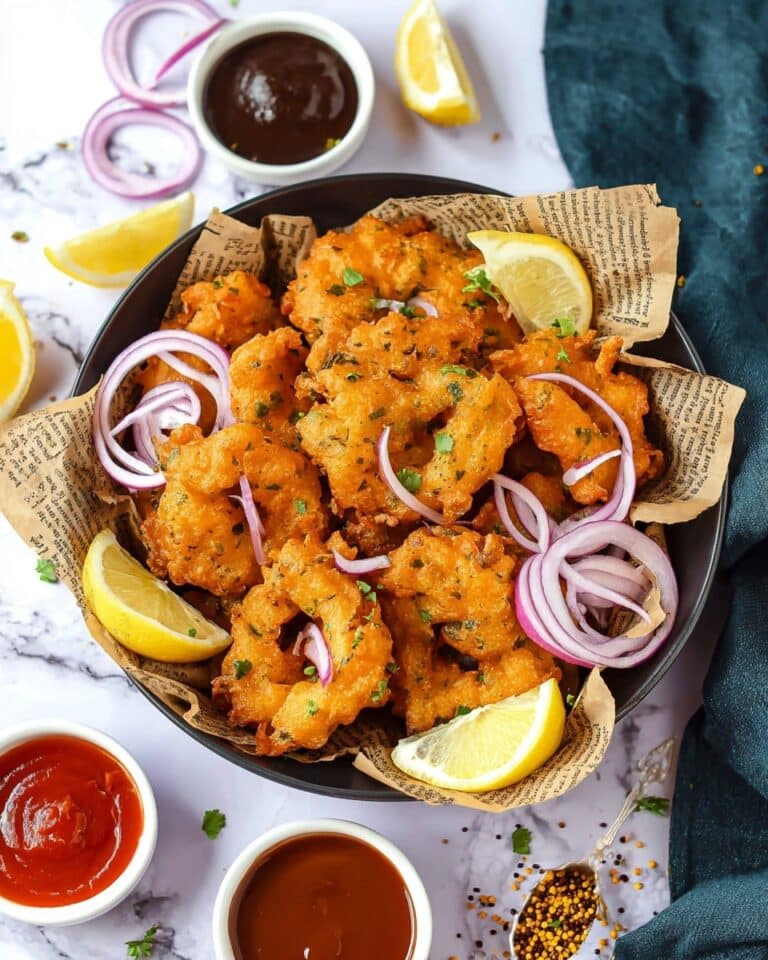 Crispy Fish Pakora (Fish Fritters) Recipe