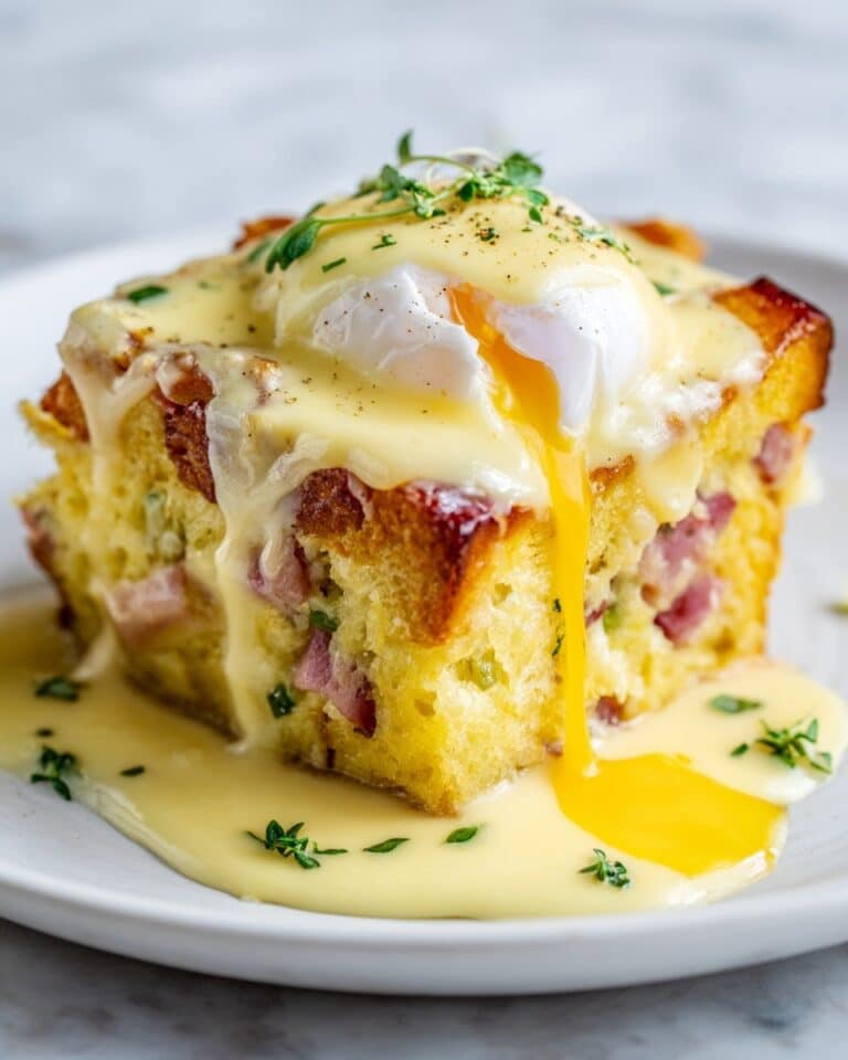 Eggs Benedict Casserole Bake Recipe