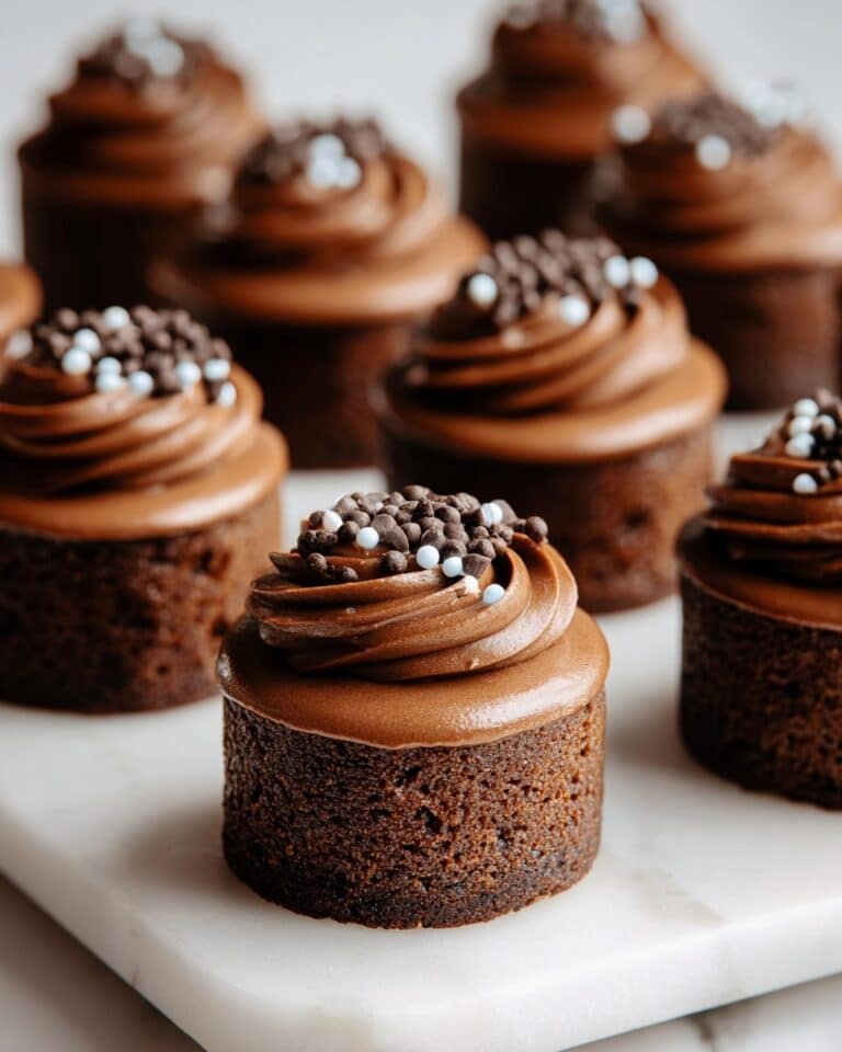 Brownie Petit Fours Recipe