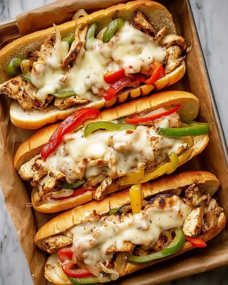 Chicken Philly Cheese Steaks Recipe