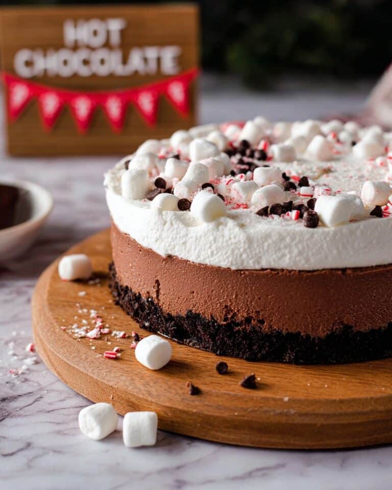 Hot Chocolate Cheesecake Recipe