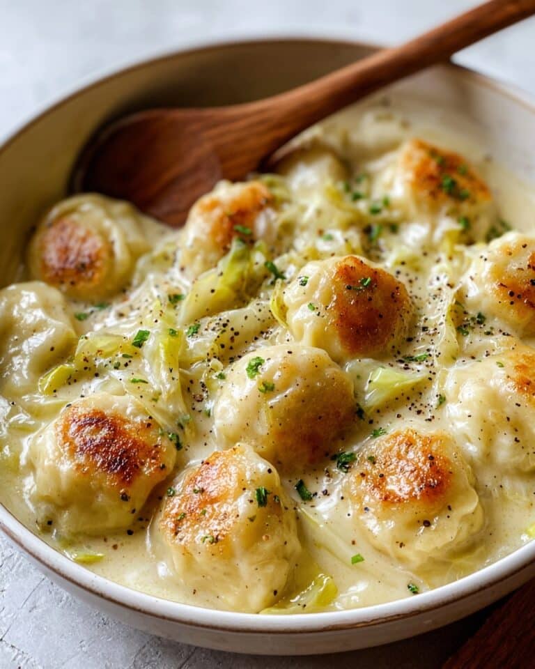 German Cabbage and Dumplings Recipe
