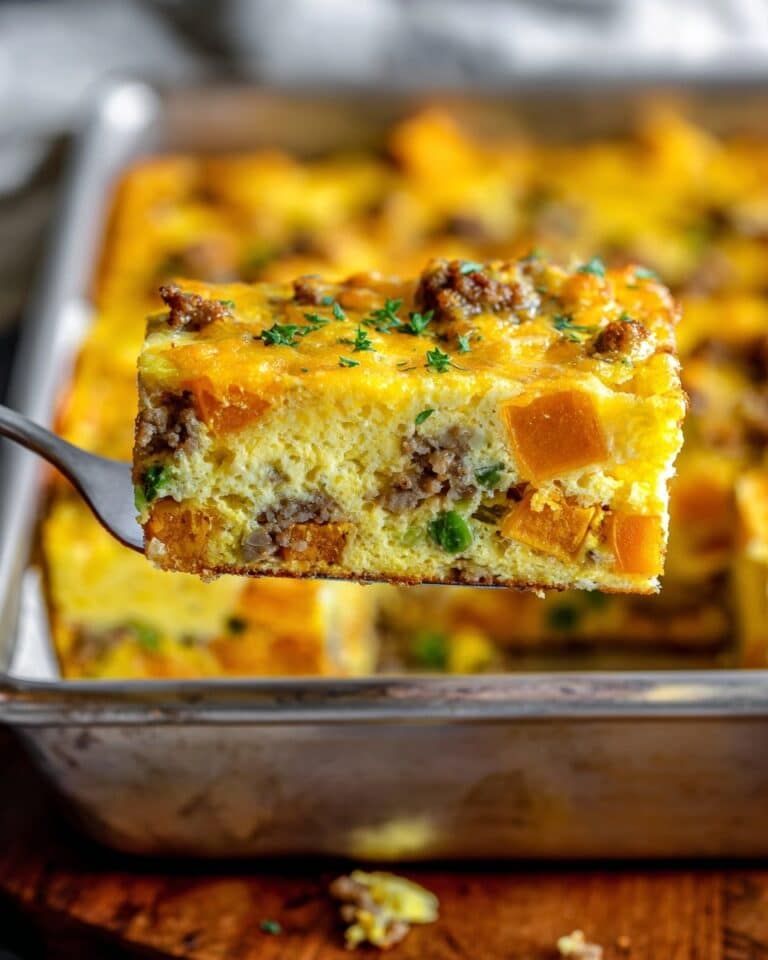 Easy Sweet Potato Egg Casserole Recipe