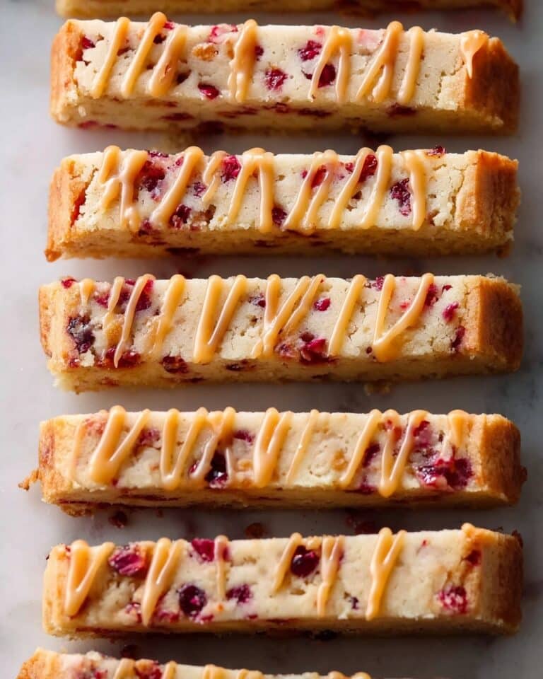 Orange Cranberry Shortbread Cookies Recipe