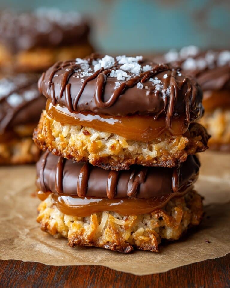 Easy No-Bake Samoa Cookies Recipe