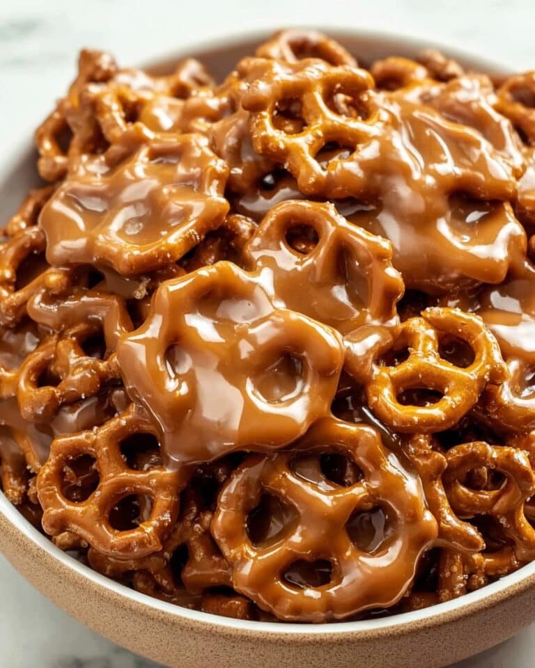 Butter Toffee Pretzels Recipe
