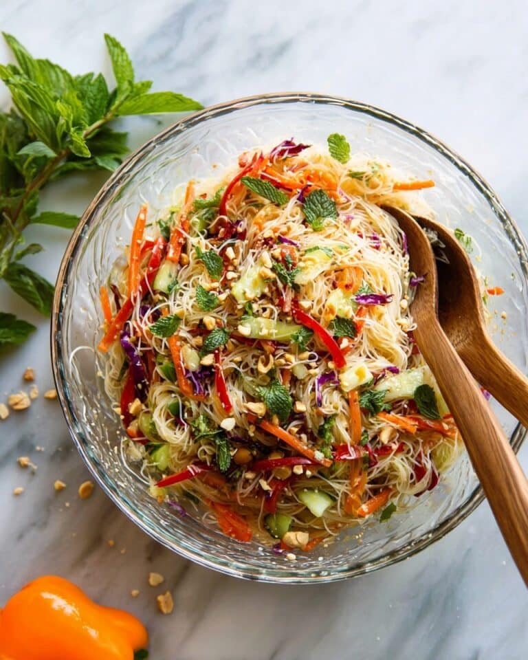 Spring Roll Salad with Spicy Ginger Dressing Recipe