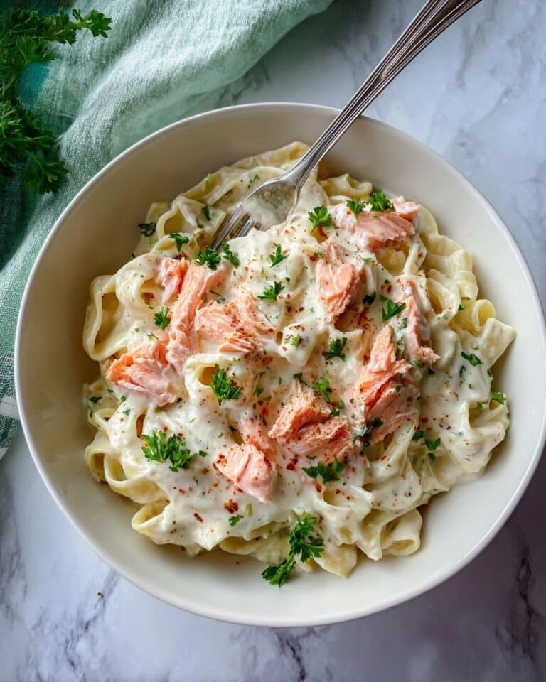 Salmon Alfredo Recipe