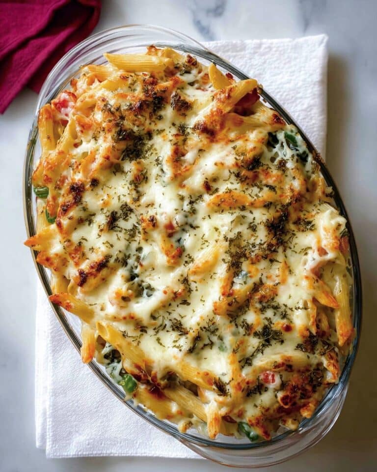 Macarona Bechamel (Cheesy Baked Bechamel Pasta) Recipe