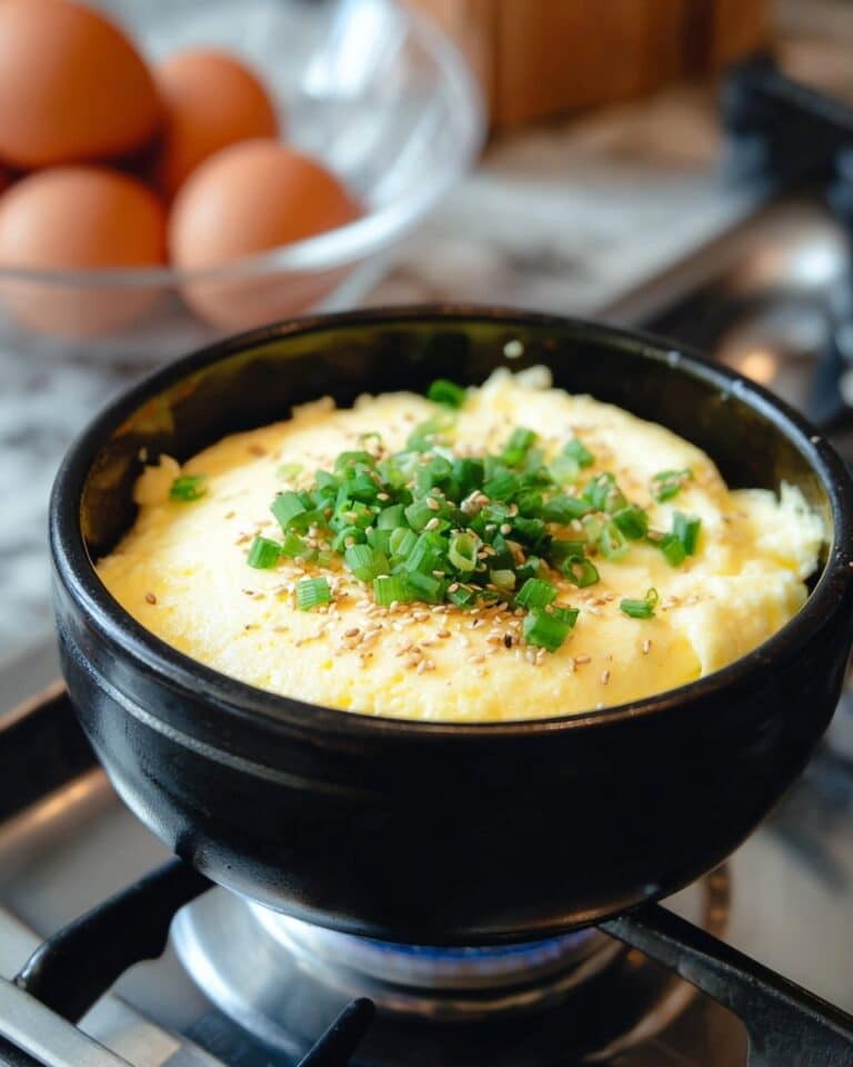 Gyeranjjim (Korean Steamed Eggs) Recipe