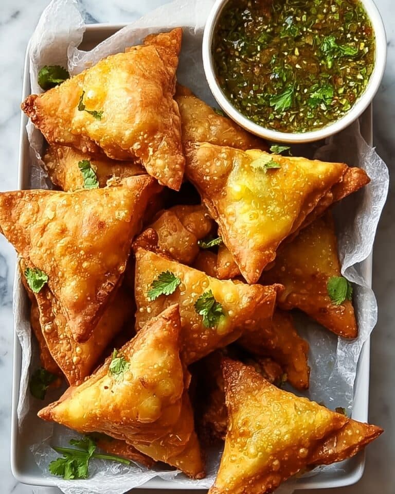 Irresistible Potato Samosas: Crunchy Bites for Any Occasion Recipe