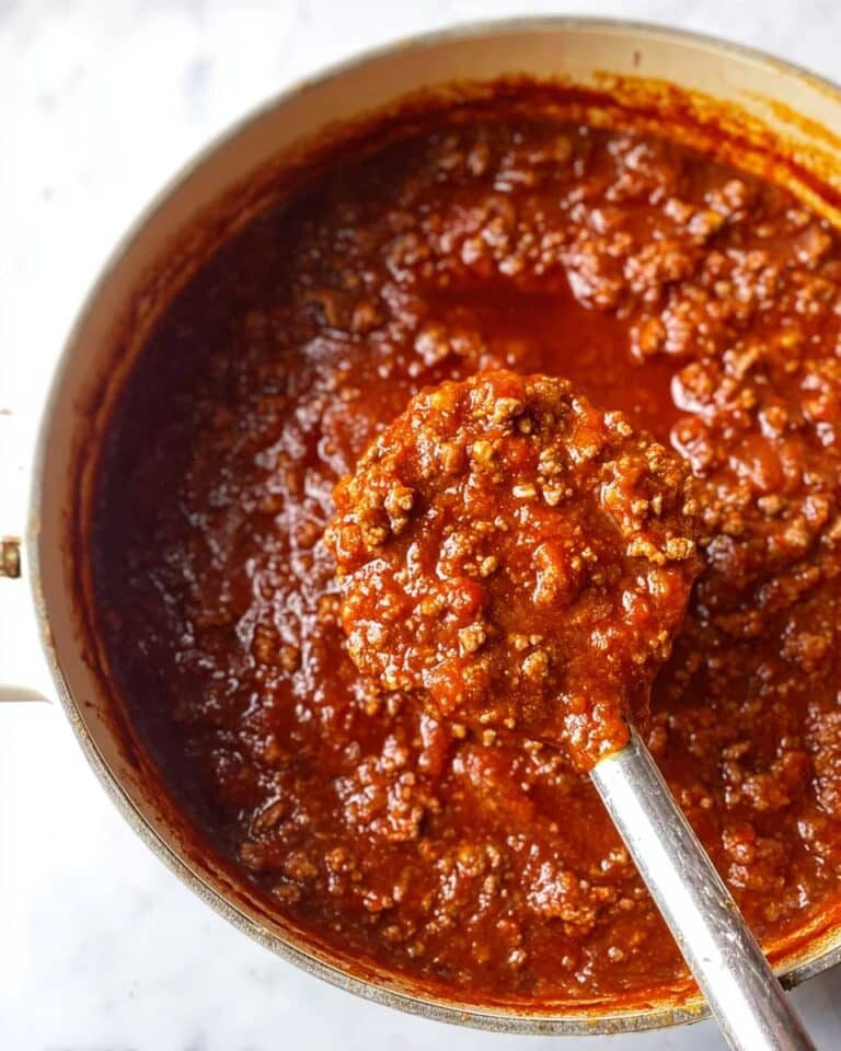 Perfect Italian Meat Sauce Recipe
