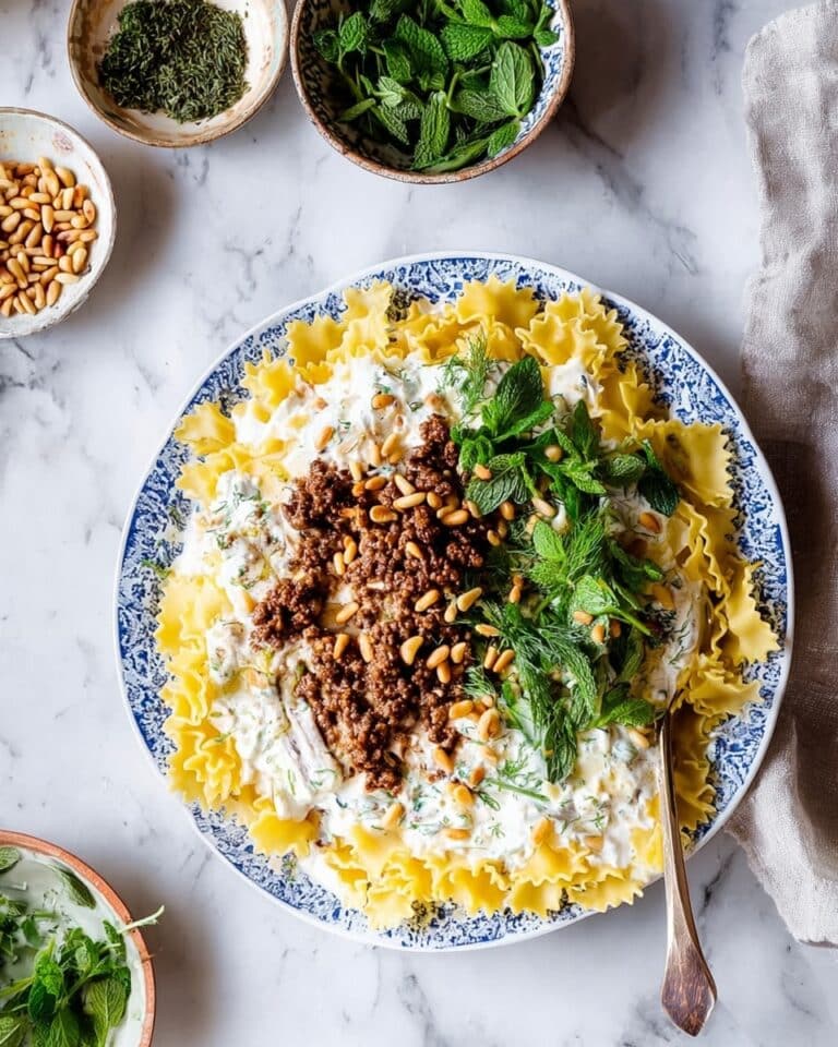 30-Minute Arabic Pasta with Yogurt Sauce Recipe