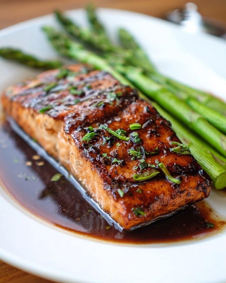 Balsamic Glazed Salmon Recipe