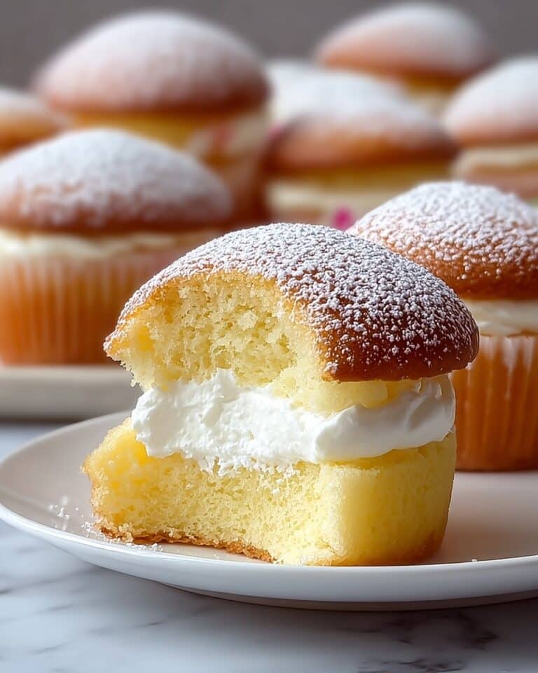 Fluffy Japanese Cotton Cheesecake Cupcakes Recipe