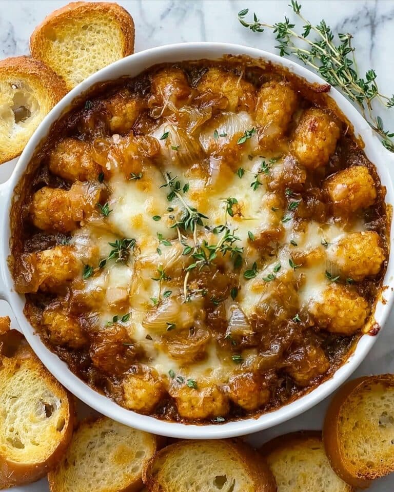 Simple Baked French Onion Gnocchi Recipe