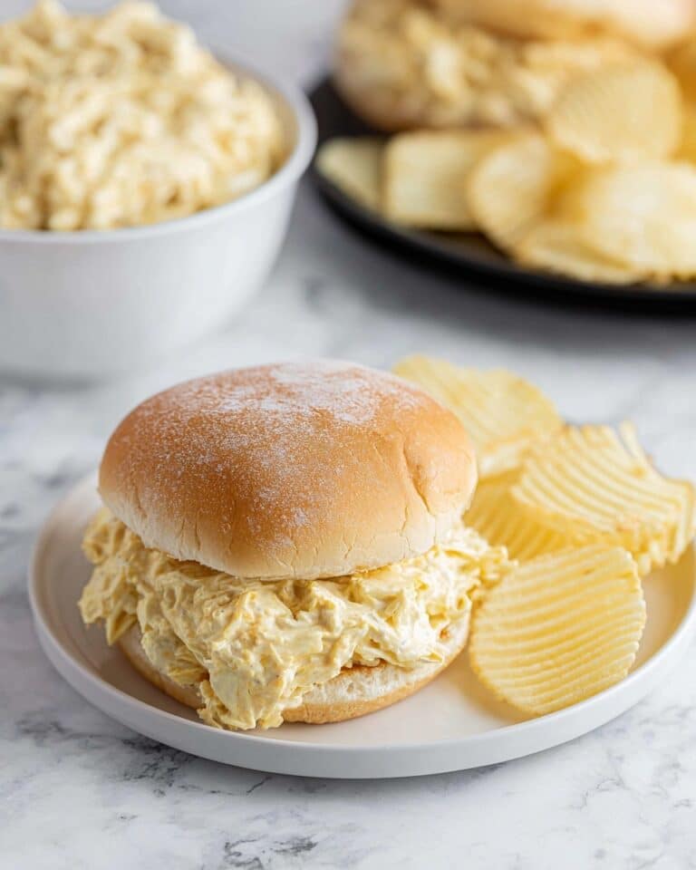 Ohio Shredded Chicken Sandwich Recipe