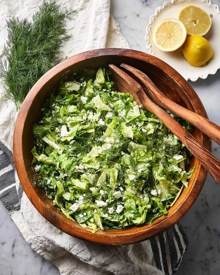 Maroulosalata (Greek Lettuce Salad) Recipe