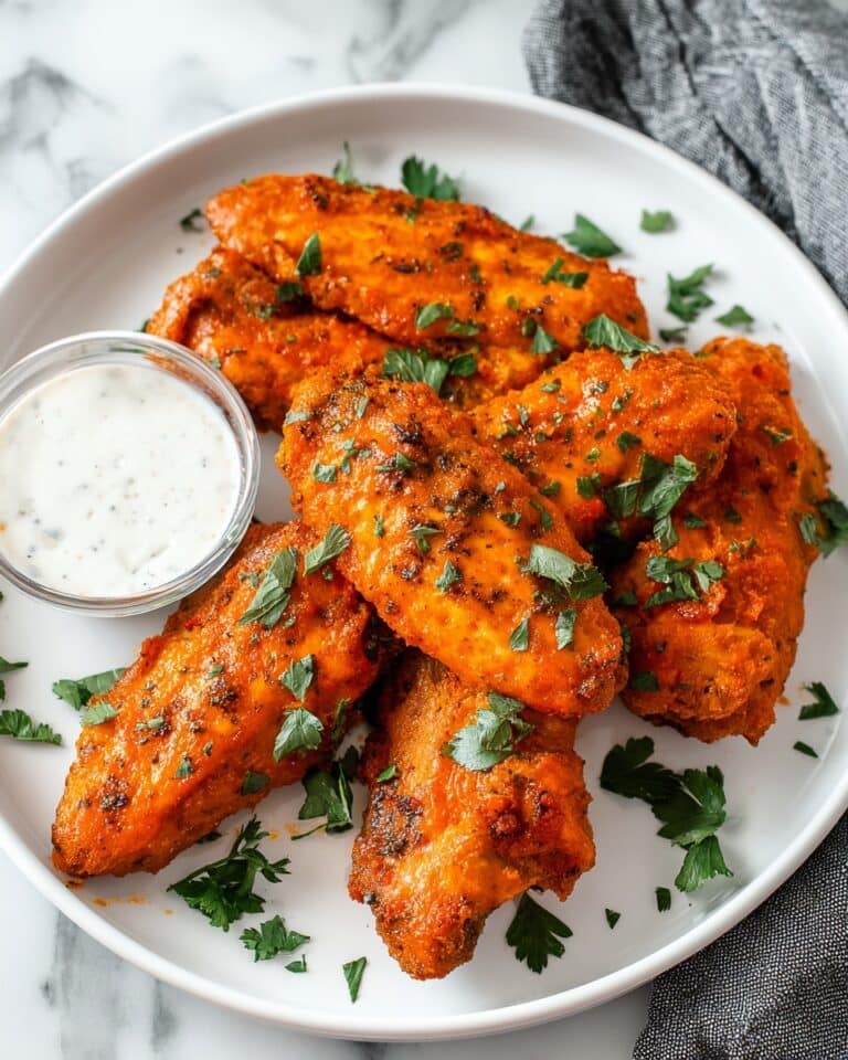 Baked Buffalo Chicken Tenders Recipe