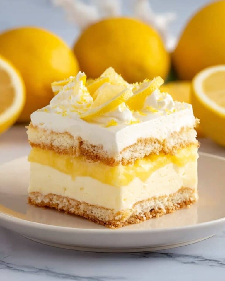 Lemon Tiramisu: Refreshing & Creamy Italian Dessert Recipe