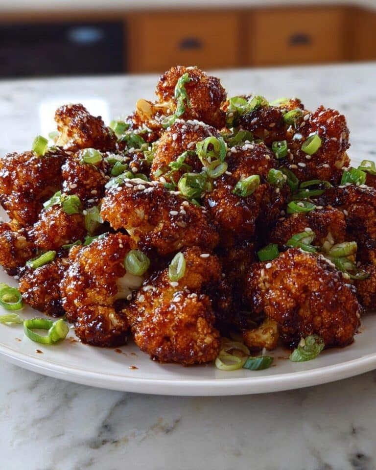 Amazing Sticky Honey Garlic Cauliflower in 5 Steps Recipe