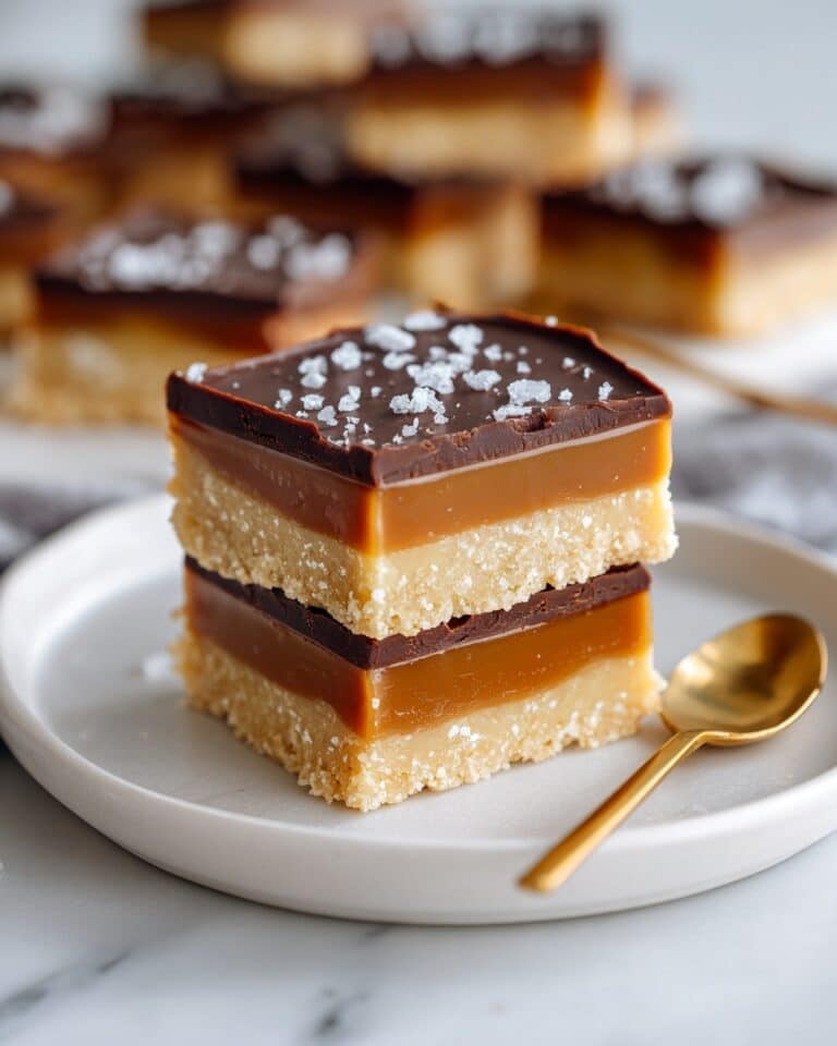 Millionaire Shortbread (Caramel Chocolate Layers) Recipe