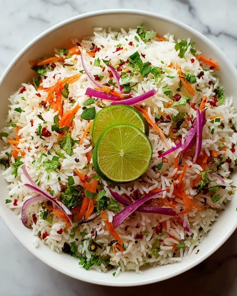 Tropical Island Coconut Pepper Rice Recipe