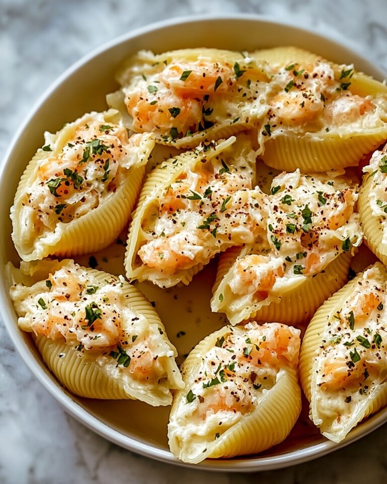 Creamy Seafood Stuffed Shells for Ultimate Comfort Dining Recipe