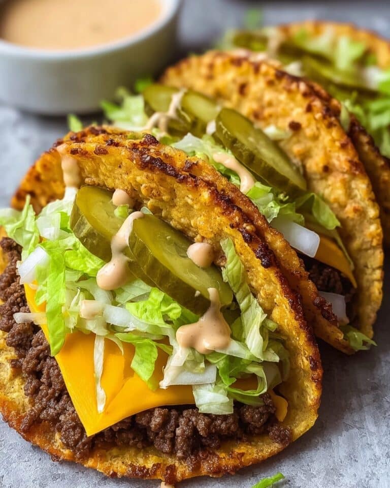 Smash Burger Tacos Recipe