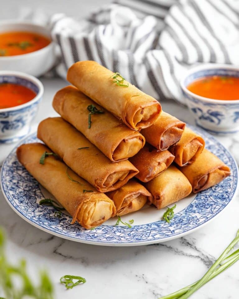 Crispy Beef Spring Rolls Recipe
