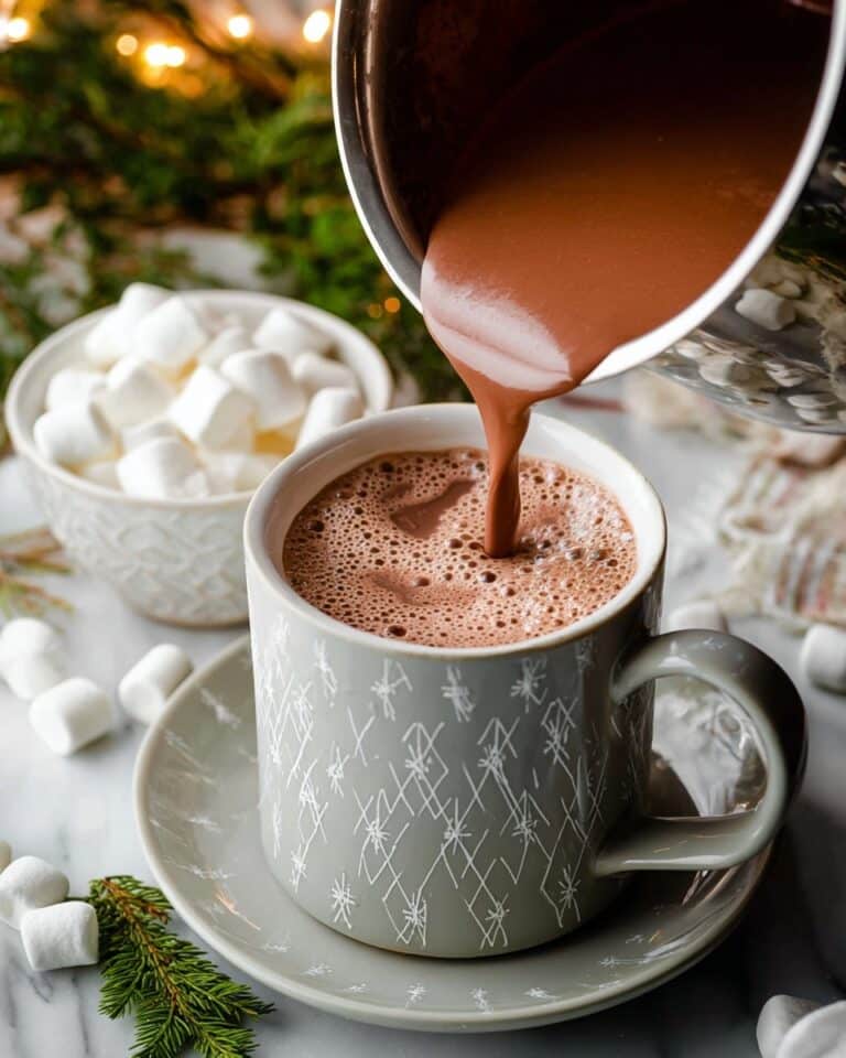 Rich and Creamy Homemade Hot Chocolate Recipe