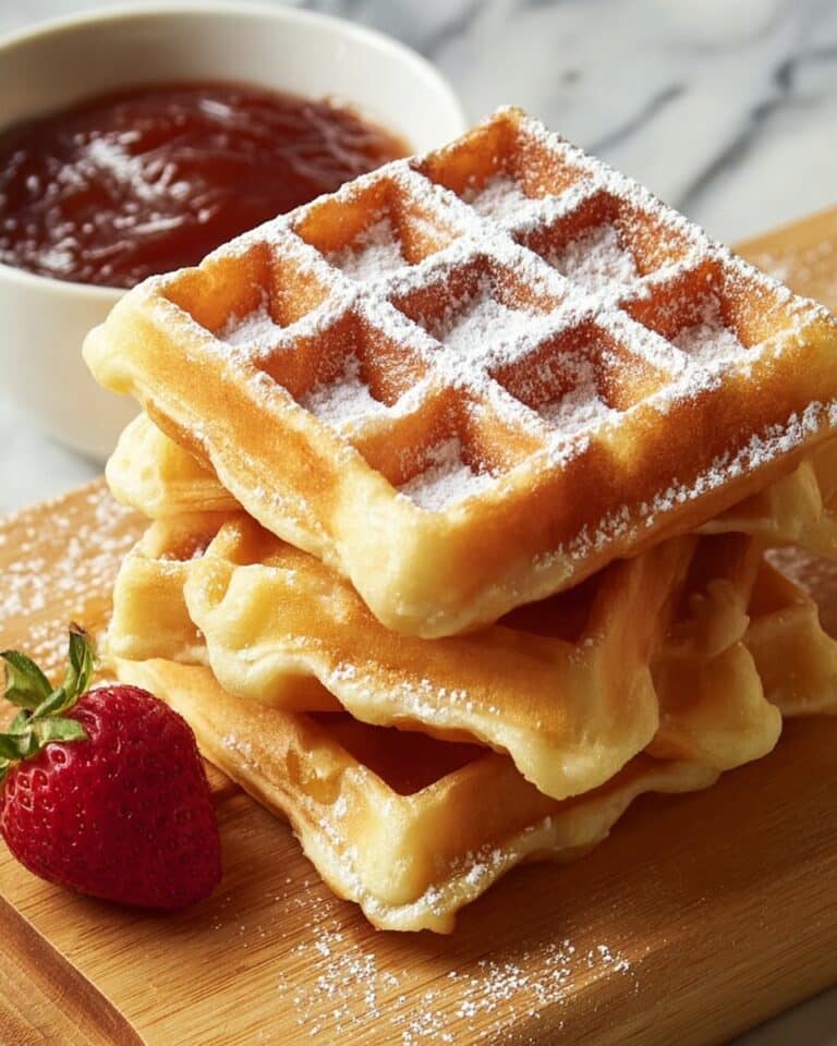Gaufres Moelleuses et Croustillantes Recipe