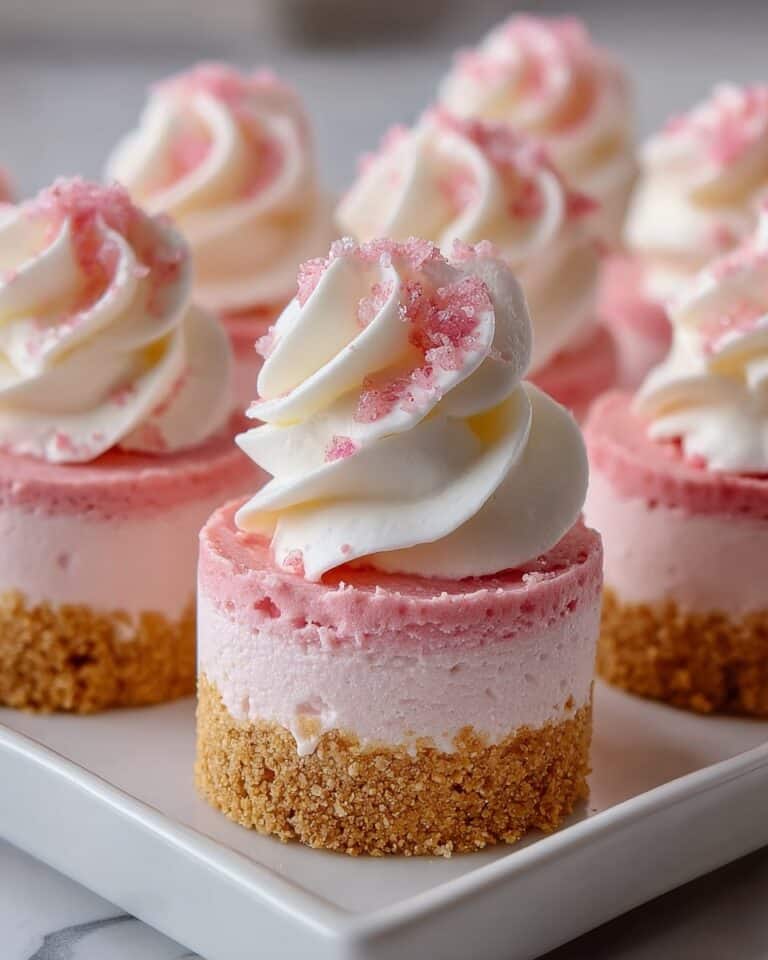 No-Bake Pink Velvet Cheesecake Bites Recipe