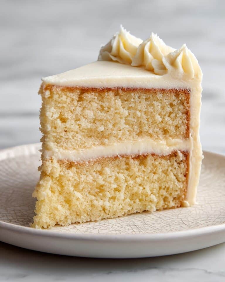 Soft Vanilla Cake Recipe