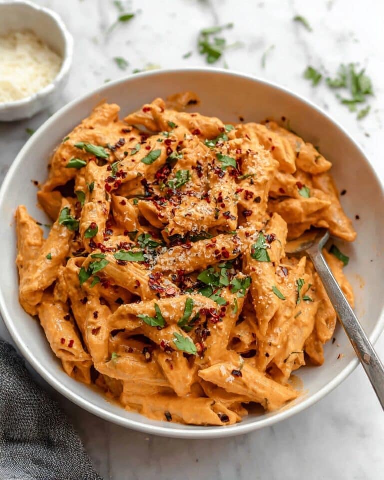Vegan Sun-dried Tomato Tahini Pasta Recipe