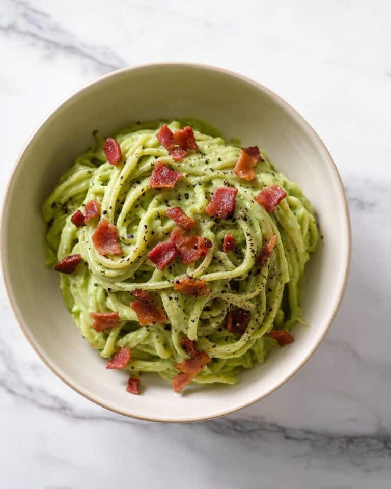 Avocado Carbonara Recipe