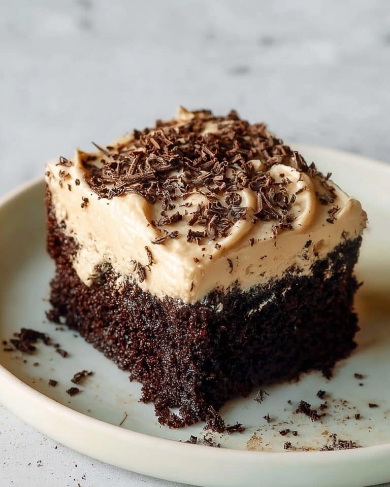 Chocolate Banana Cake with Peanut Butter Frosting Recipe