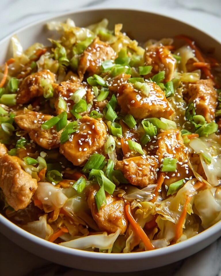 Chinese Chicken Cabbage Stir-Fry Recipe