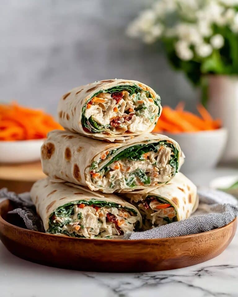 Homemade Chicken Salad Wrap Recipe