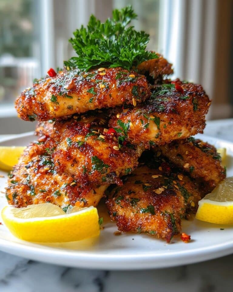 Mediterranean Lemon Herb Chicken Tenders Recipe