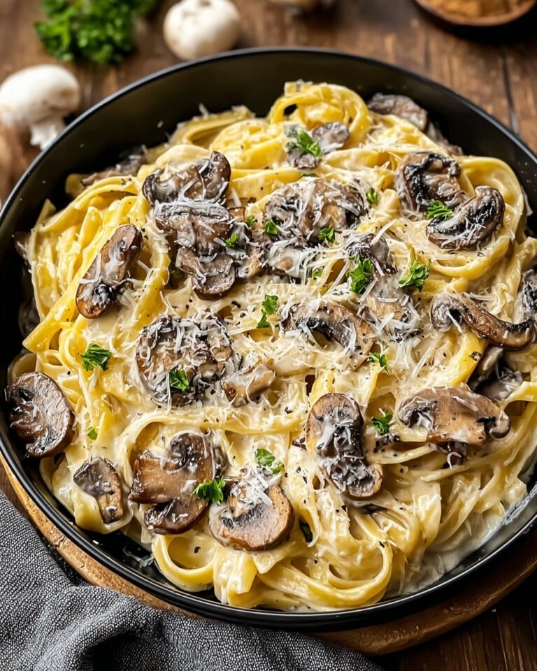 Creamy Mushroom Gruyere Pasta Recipe