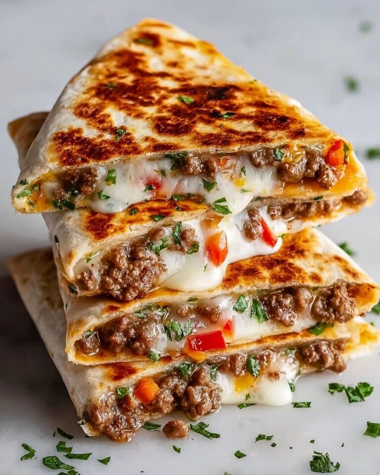 Philly Cheese Steak Quesadillas Recipe